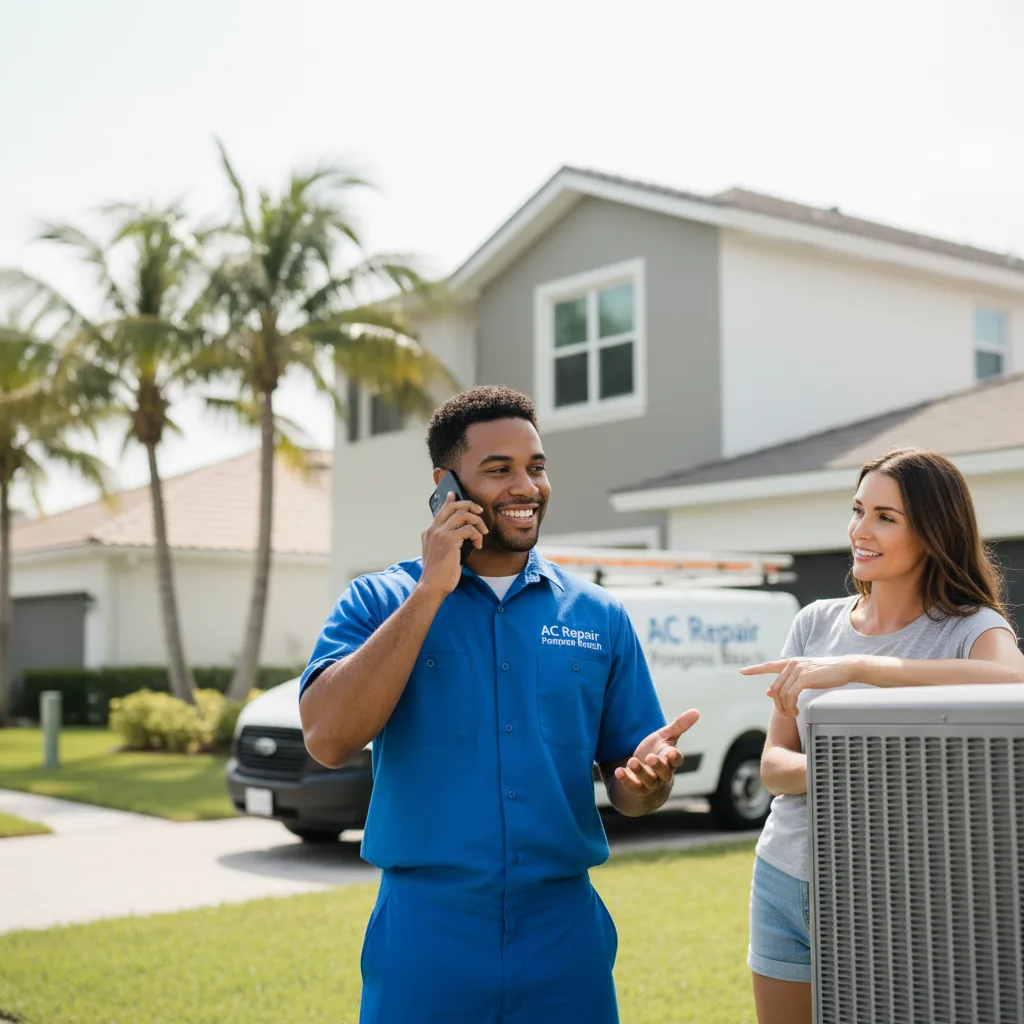AC Repair Pompano Beach customer support in Loretto